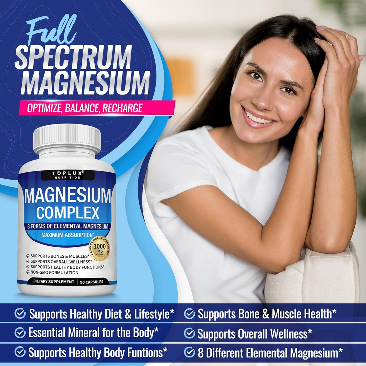 Holistic Magnesium Complex for Recovery and Wellness