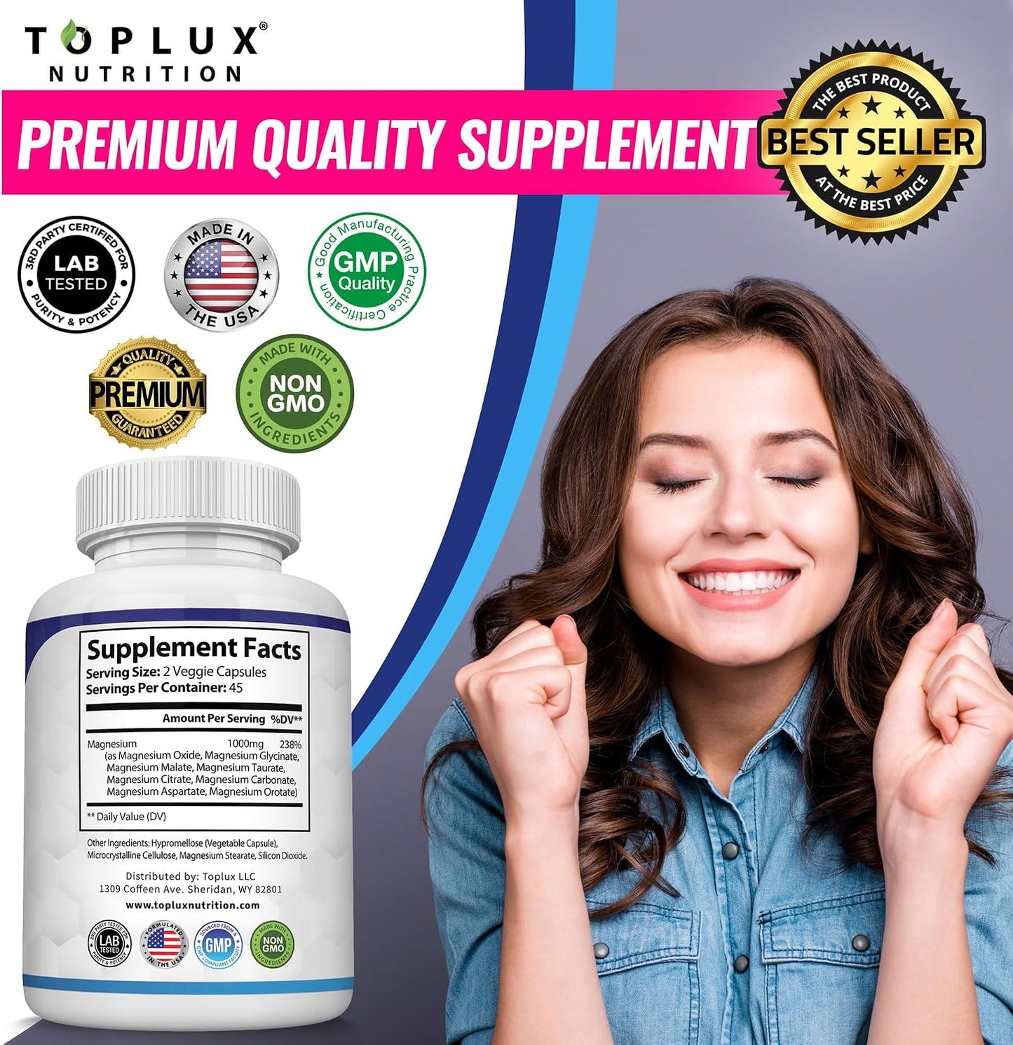 Holistic Magnesium Complex for Recovery and Wellness
